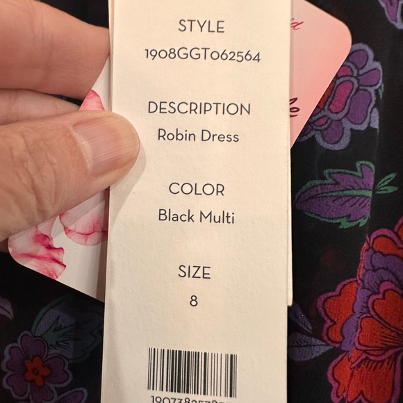 Veronica Beard NWT Floral Long Sleeve Dress size 8 - Picture 6 of 8